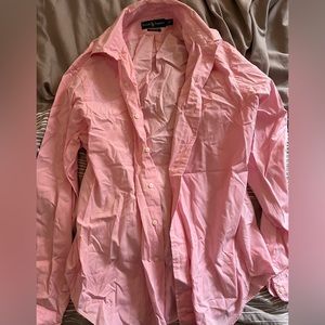 Ralph Lauren Pink Casual Button Down casual fit